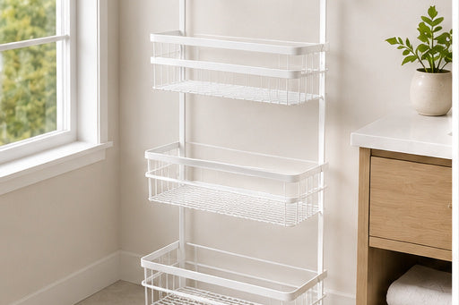 Over-the-Door Bathroom Organizer