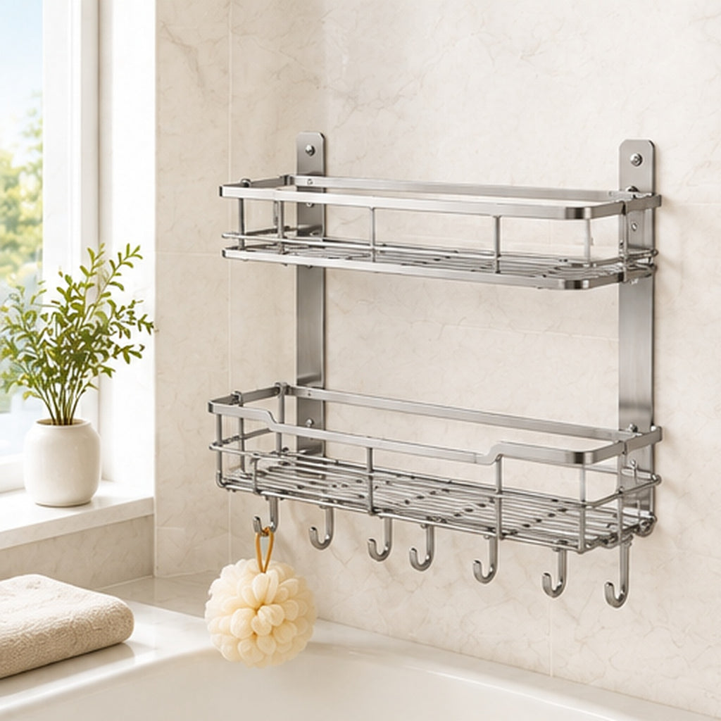 Wall-Mount Shower Caddy