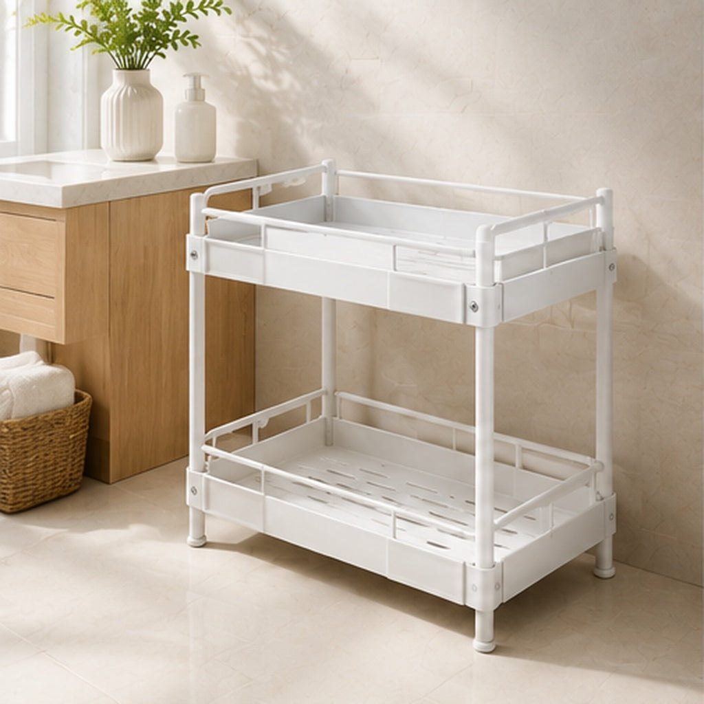 Two-Tier Under-Sink Bathroom Rack