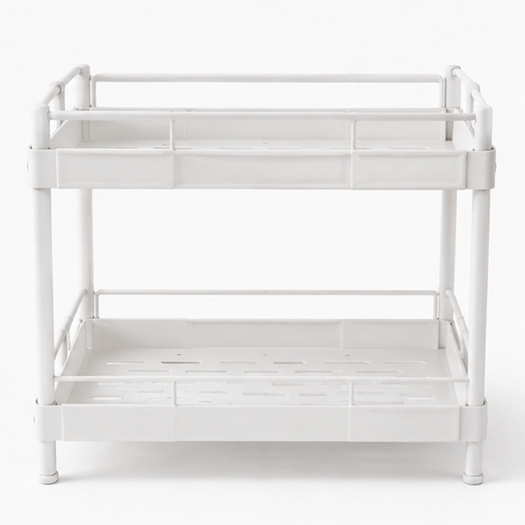 Two-Tier Under-Sink Bathroom Rack
