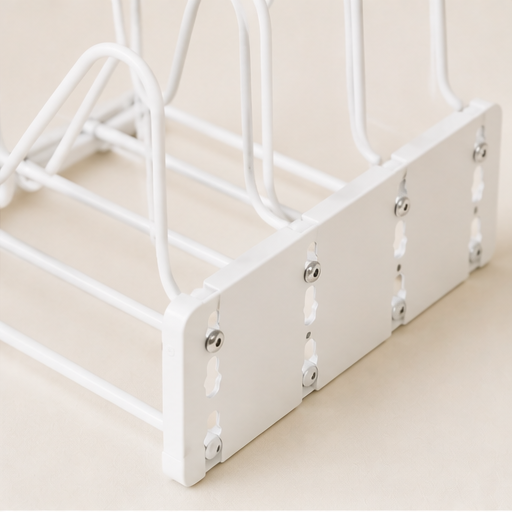 Adjustable Pot Lid Organizer