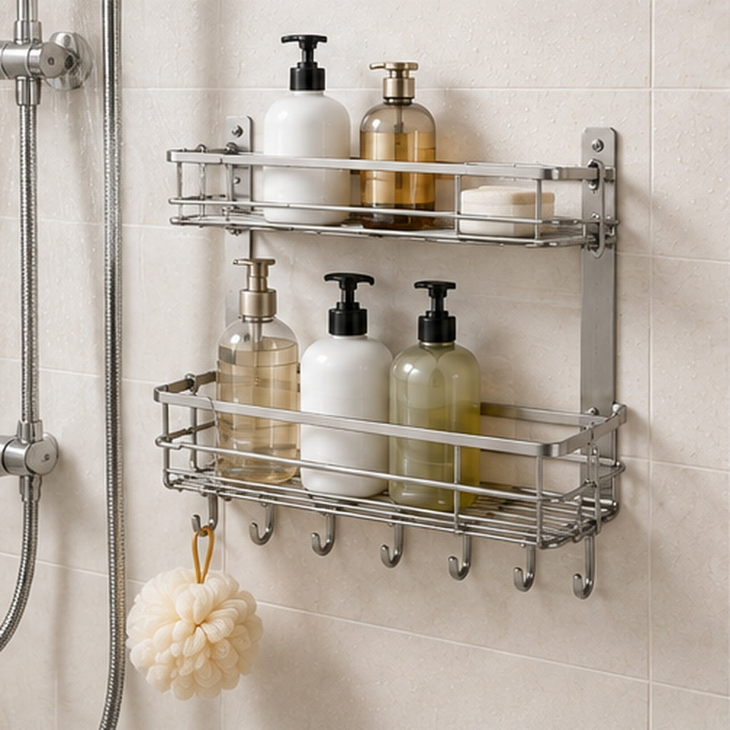 Wall-Mount Shower Caddy