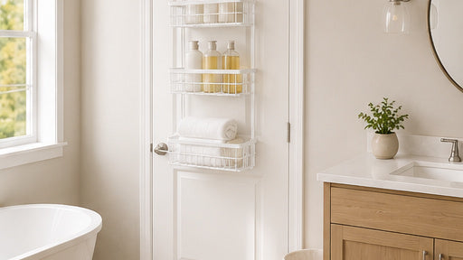Over-the-Door Bathroom Organizer