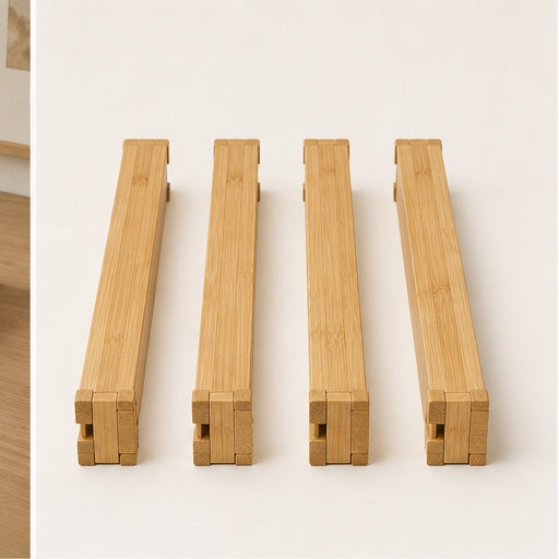 Bamboo Drawer Divider Set