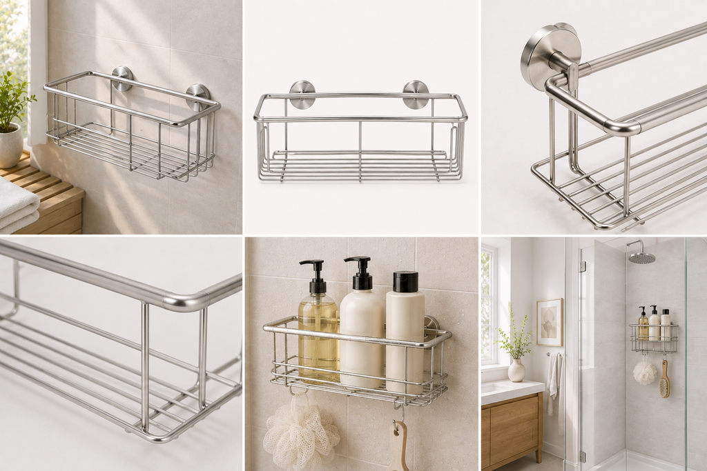 Wall-Mount Shower Caddy
