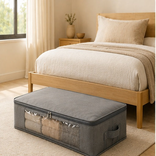 Under-Bed Storage Bag with Clear Window
